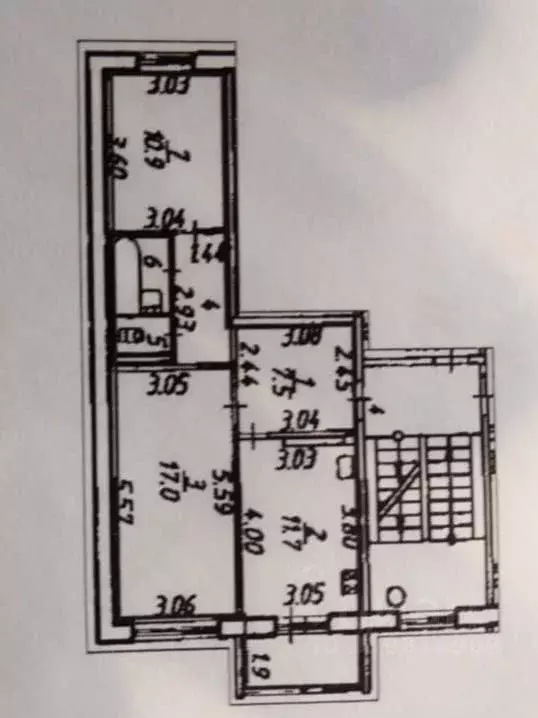 2-к кв. Псковская область, Псков ул. Юности, 5 (54.0 м) - Фото 1