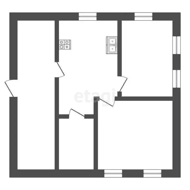 Дом в Тобольск, улица Панфиловцев (70 м) - Фото 1