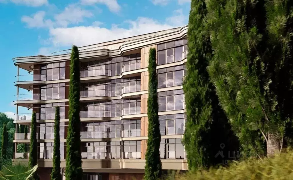 Студия Крым, Алушта ул. Глазкрицкого, 16 (35.22 м) - Фото 2