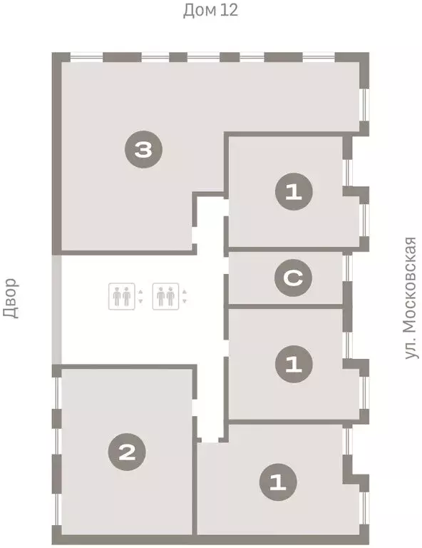 1-комнатная квартира: екатеринбург, московская улица, 158 (47.93 м) - Фото 1