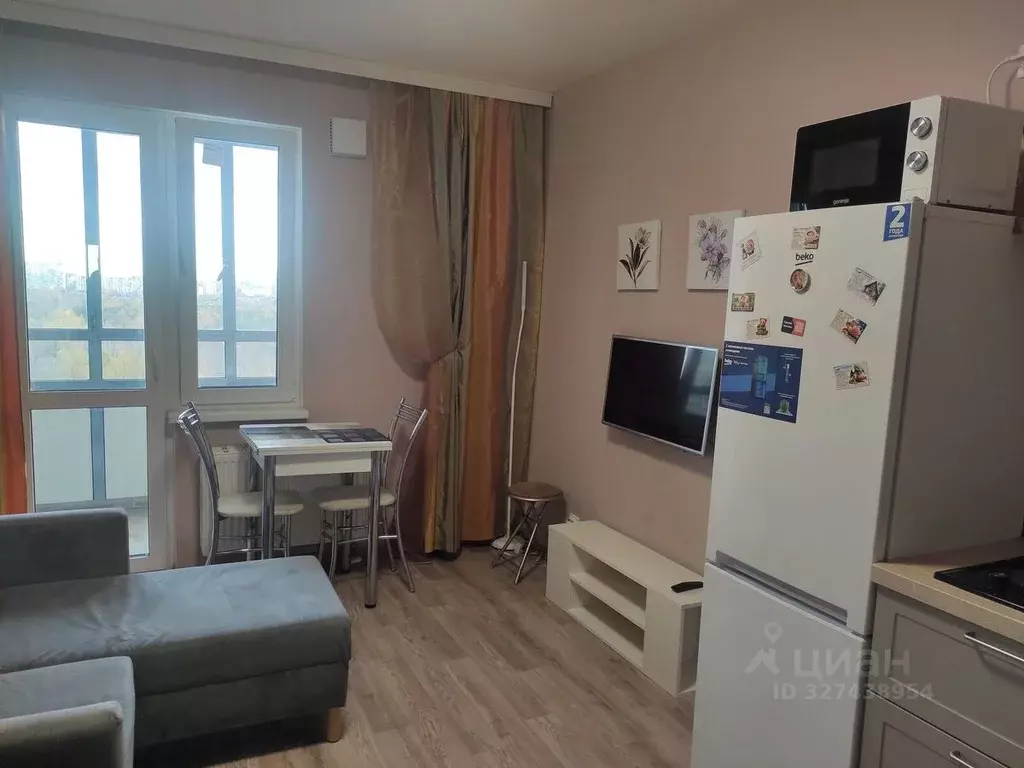 Студия Санкт-Петербург наб. Реки Каменки, 19к1 (21.0 м) - Фото 2