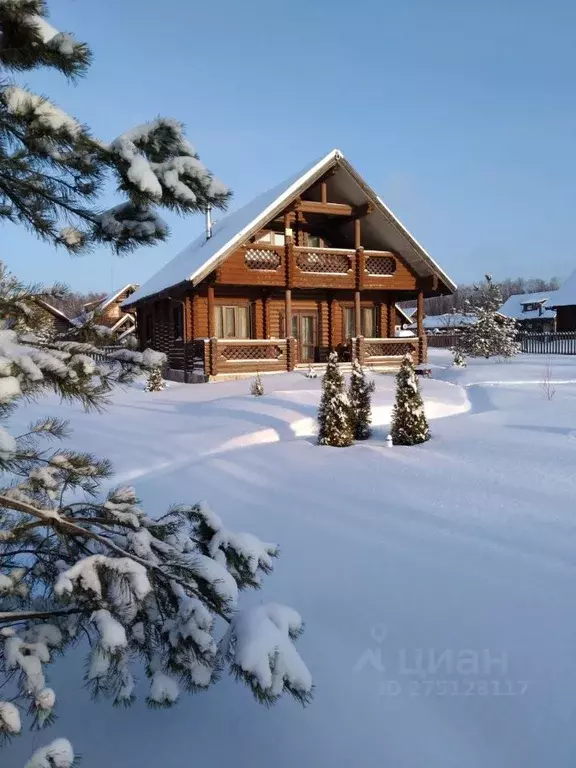 Коттедж в Калужская область, Боровский район, Совьяки с/пос, Боровики ... - Фото 2
