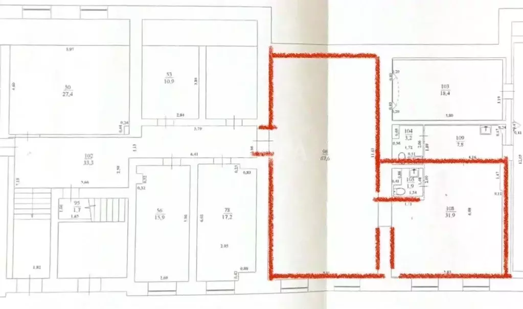 Офис в Ульяновская область, Ульяновск Ульяновский просп., 2 (102 м) - Фото 2