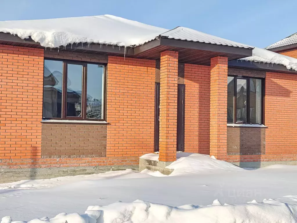 Дом в Новосибирская область, Мошковский район, пос. Октябрьский, Южный ... - Фото 1