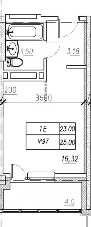 1-к кв. Приморский край, Владивосток ул. Нейбута, 135блок-ск4 (25.0 м) - Фото 0