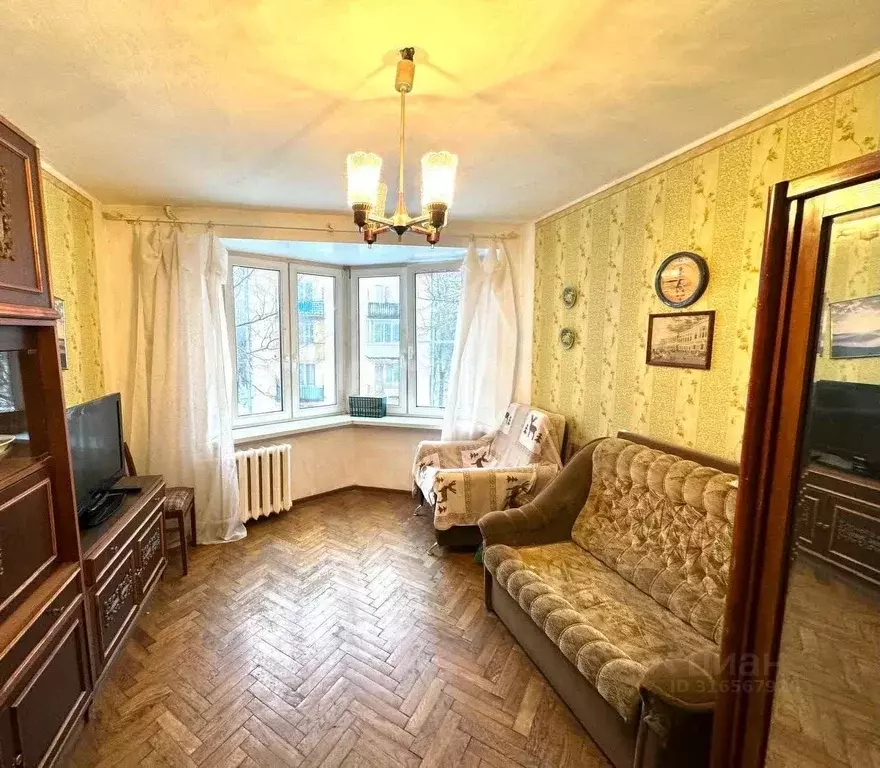 1-к кв. Санкт-Петербург Краснодонская ул., 19 (29.3 м) - Фото 1