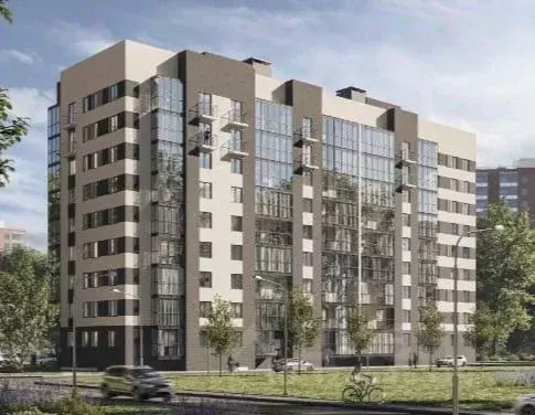 2-к кв. Ярославская область, Ярославль Чернопрудная ул., 35 (59.03 м) - Фото 1