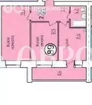 2-комнатная квартира: Благовещенск, Свободная улица, 197 (55 м) - Фото 2