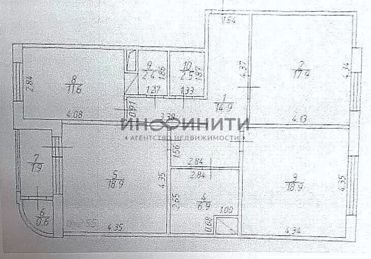 3-к кв. Московская область, Балашиха Кучино мкр, ул. Соловьева, 4 ... - Фото 2