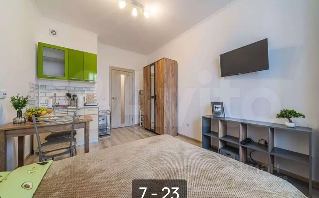 Студия Санкт-Петербург ул. Плесецкая, 10 (22.0 м) - Фото 1