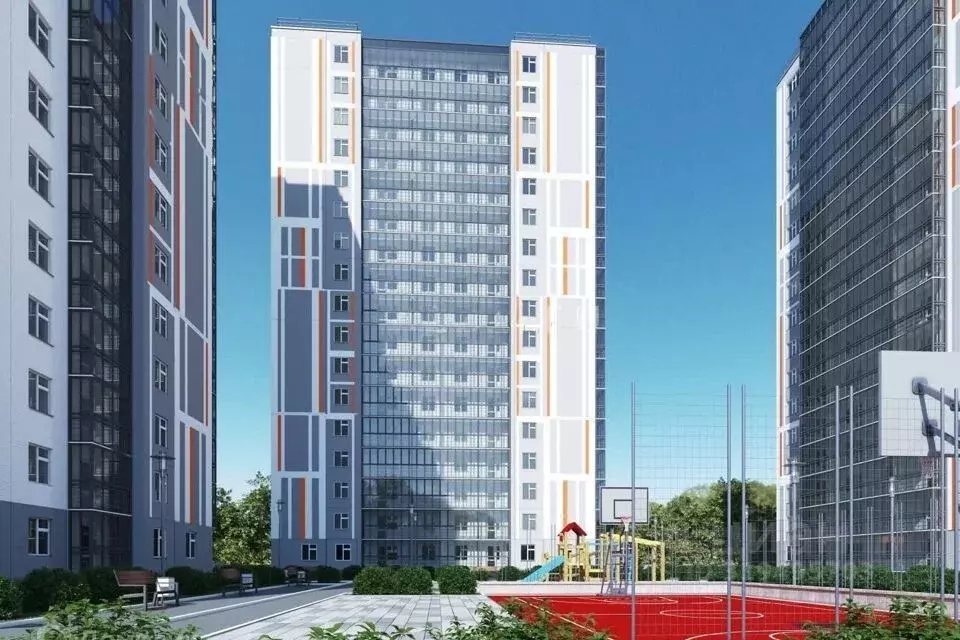 1-к кв. Красноярский край, Красноярск Аральская ул., 51 (45.0 м) - Фото 1