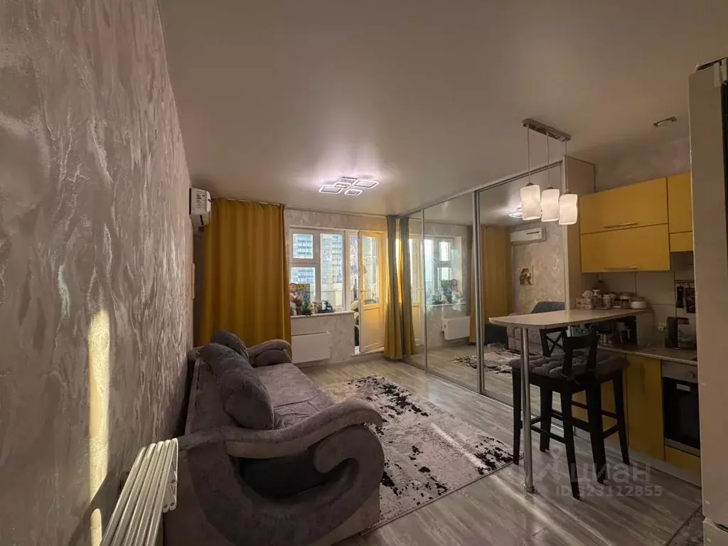 Студия Новосибирская область, Новосибирск ул. Виктора Уса, 15 (22.4 м) - Фото 2