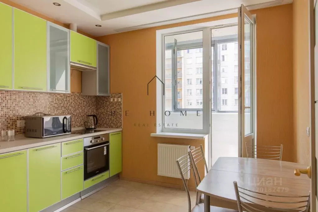 2-к кв. Санкт-Петербург Гжатская ул., 22к1 (64.1 м) - Фото 0