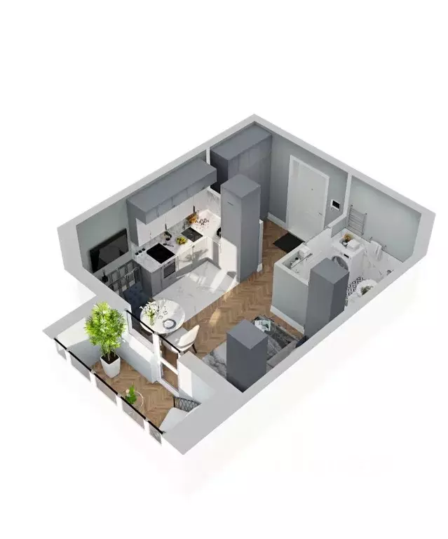 Студия Амурская область, Благовещенский район, с. Чигири ул. ... - Фото 2