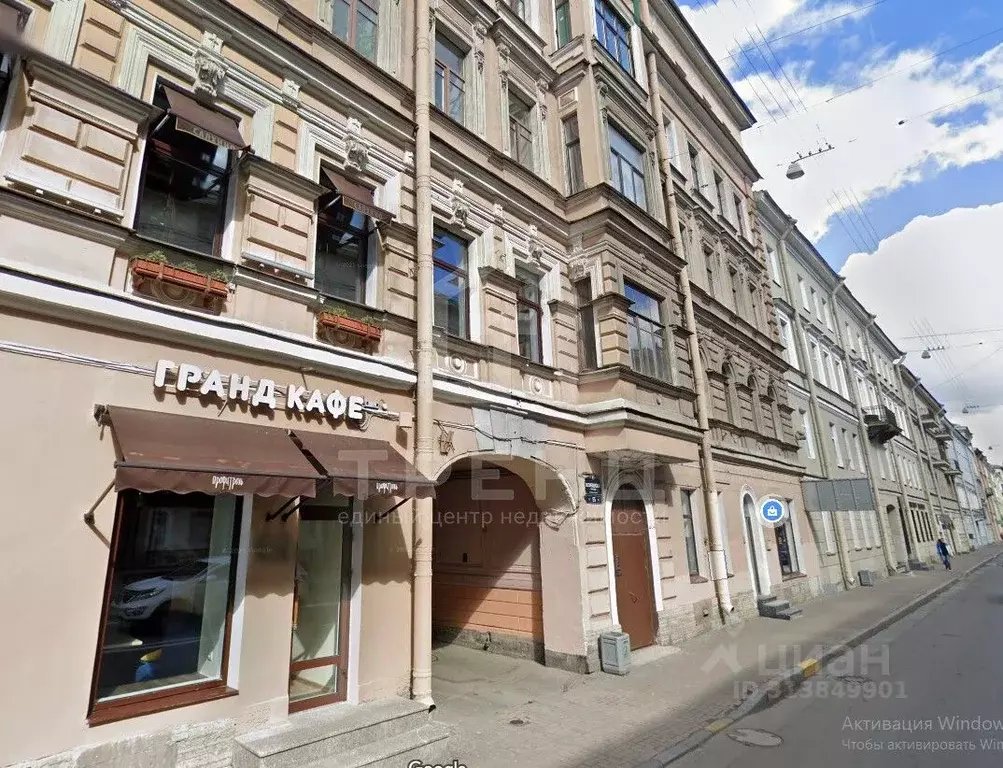 Помещение свободного назначения в Санкт-Петербург Вознесенский просп., ... - Фото 0