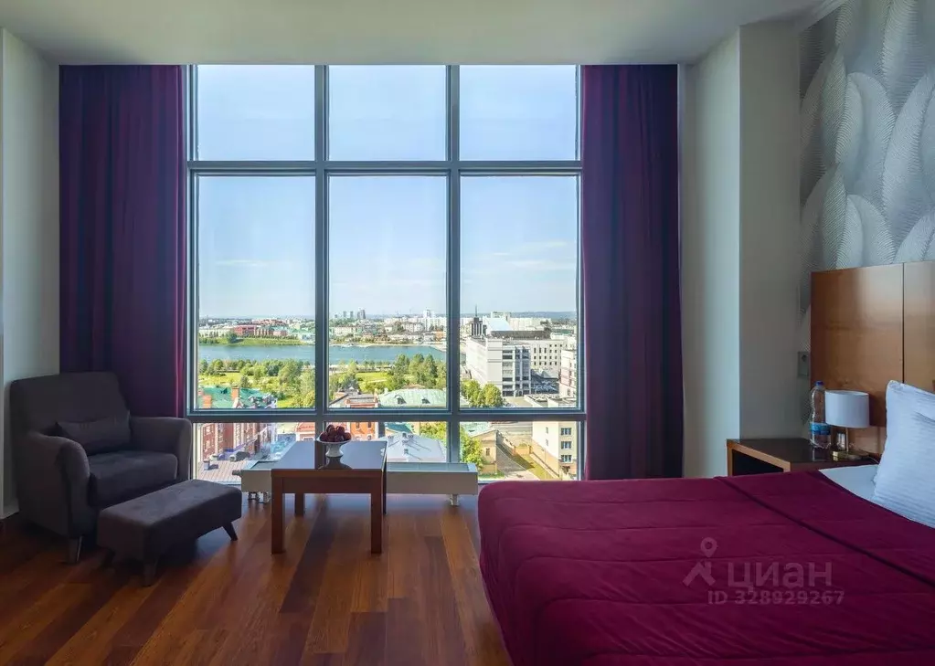 Комната Татарстан, Казань Петербургская ул., 11 (31.0 м) - Фото 1