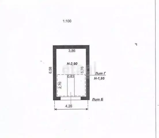 Гараж в Белгородская область, Белгород Железнодорожная ул., 133 (26 м) - Фото 1