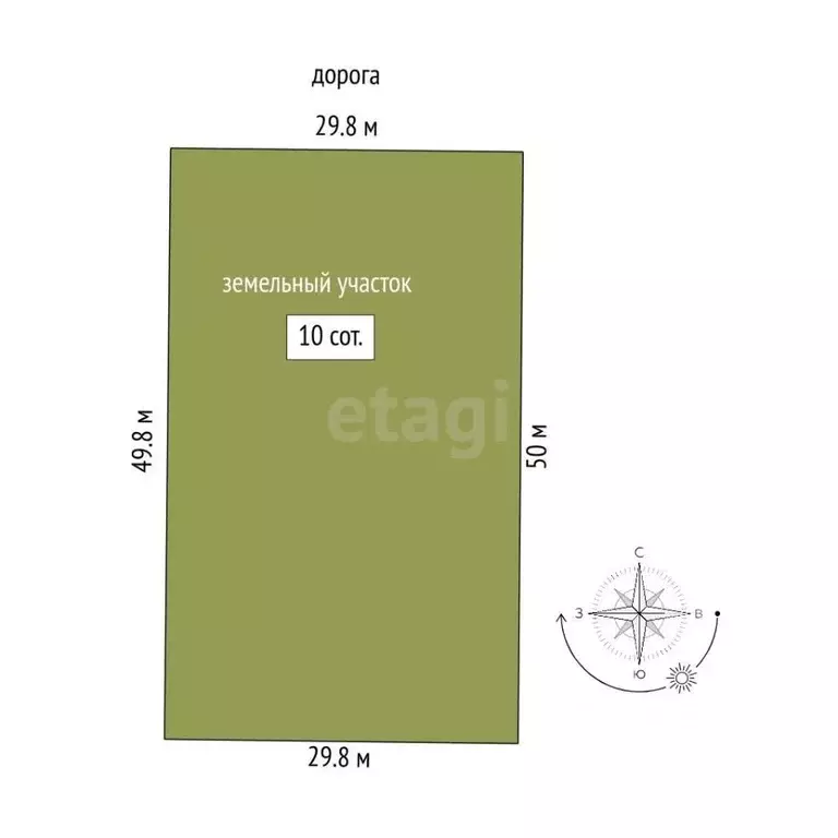 Участок в Мордовия, Лямбирский район, Берсеневское с/пос, д. Русская ... - Фото 2