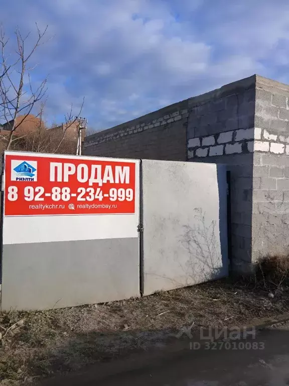 Дом в Карачаево-Черкесия, Черкесск Тополек садоводческое товарищество, ... - Фото 1