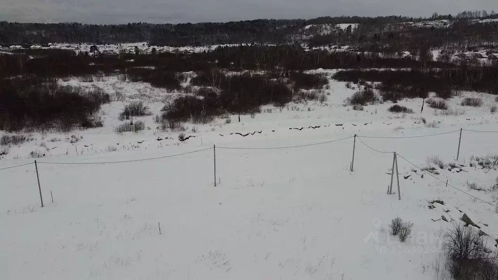 Участок в Томская область, Томский район, пос. Синий Утес Парковая ул. ... - Фото 1