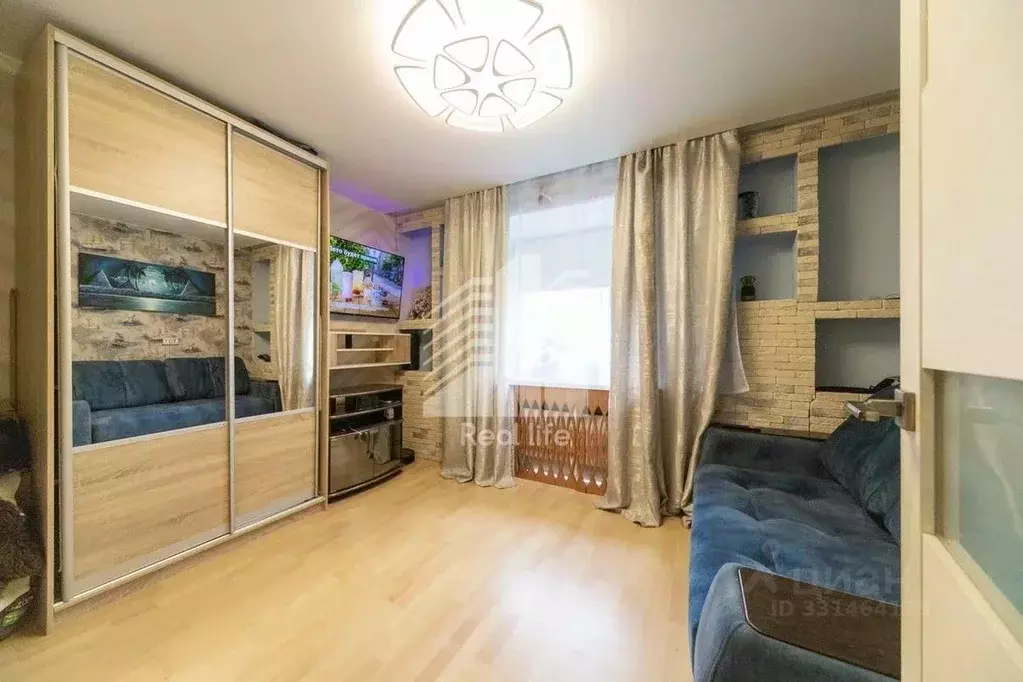Студия Московская область, Домодедово Южный мкр, ул. Курыжова, 32 ... - Фото 1