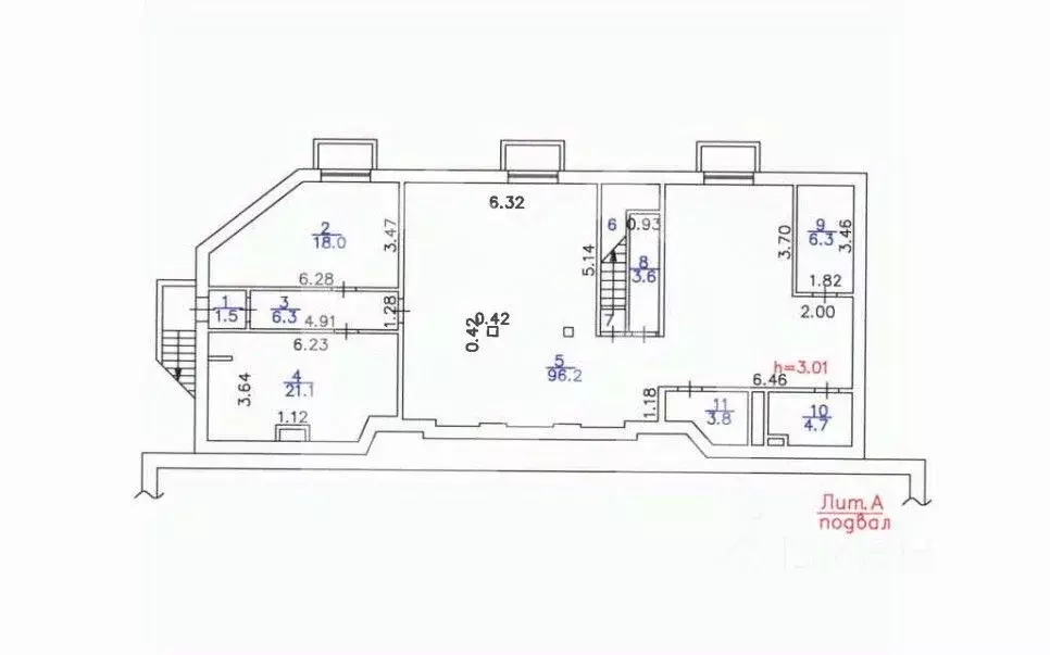 Помещение свободного назначения в Москва пл. Киевского Вокзала, 1А ... - Фото 2