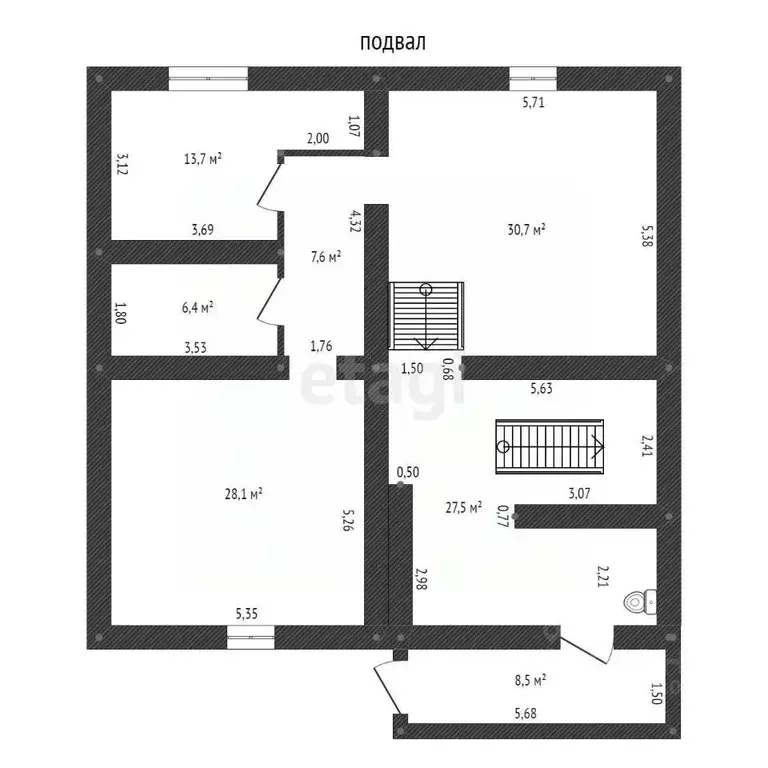 Дом в Башкортостан, Уфимский район, д. Алексеевка Набережная ул., 10 ... - Фото 2
