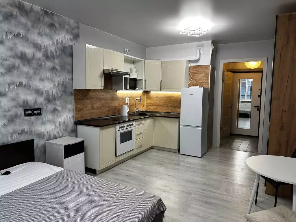 Студия Ленинградская область, Мурино Всеволожский район, ул. ... - Фото 2