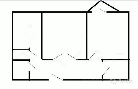 2-к кв. Тульская область, Тула ул. Пузакова, 1 (54.0 м) - Фото 2