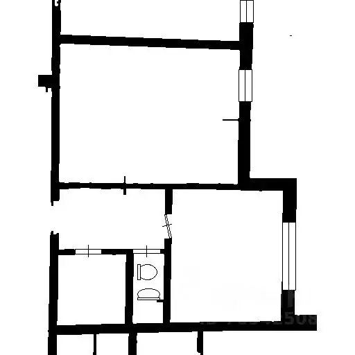 1-к кв. Ленинградская область, Всеволожский район, пос. Бугры ул. ... - Фото 2