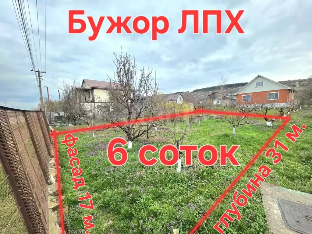 Участок в Краснодарский край, Анапа муниципальный округ, с. Бужор ул. ... - Фото 1