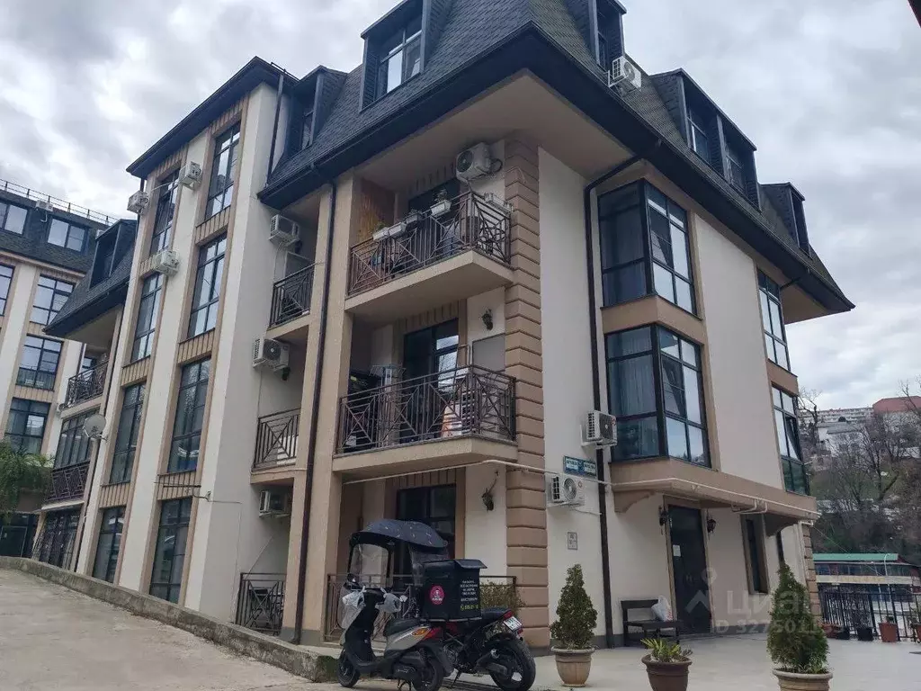 1-к кв. Краснодарский край, Сочи Яна Фабрициуса мкр, ул. Метелева, ... - Фото 1