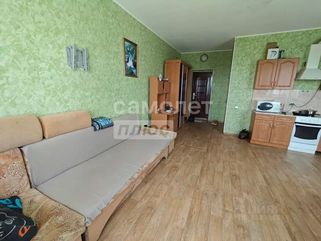 1-к кв. Кемеровская область, Юрга Фестивальная ул., 3Б (32.2 м) - Фото 1