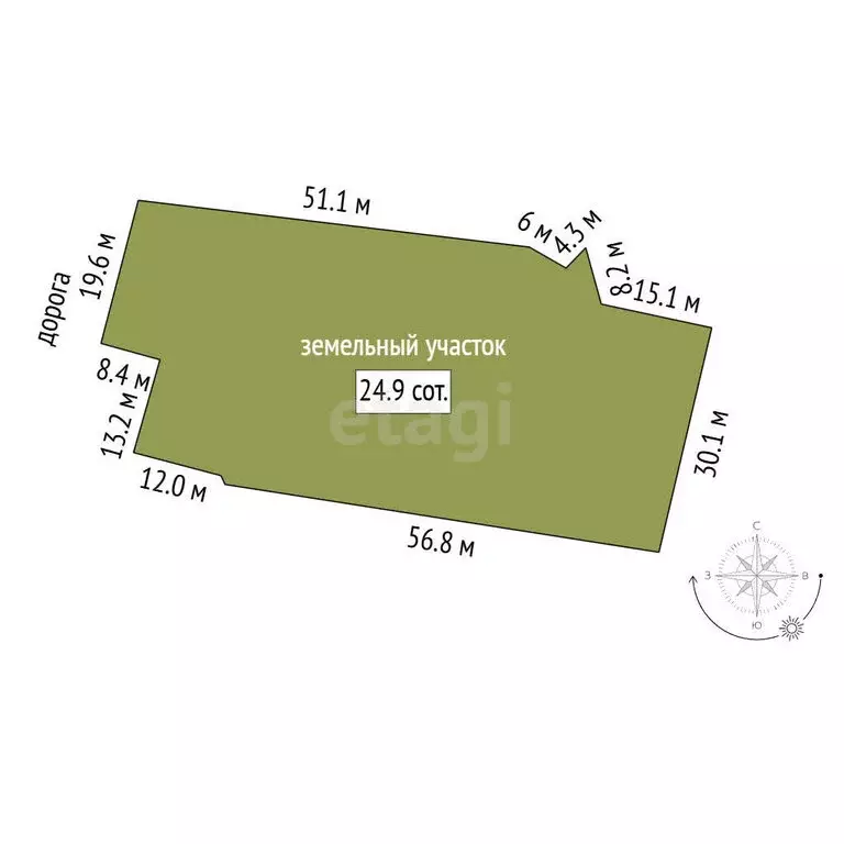 Дом в посёлок Полетаево, улица Мира (83.1 м) - Фото 2