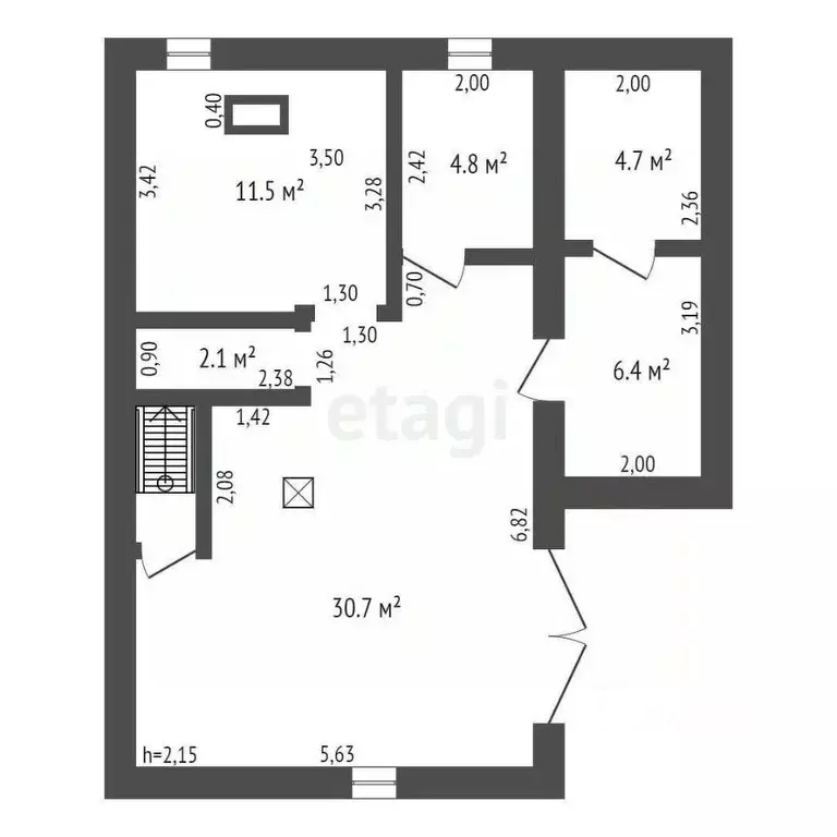 Дом в Новосибирская область, с. Новолуговое Тополиная ул., 5 (151 м) - Фото 1