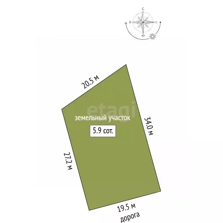 Участок в Калининградская область, Зеленоградский муниципальный округ, ... - Фото 2