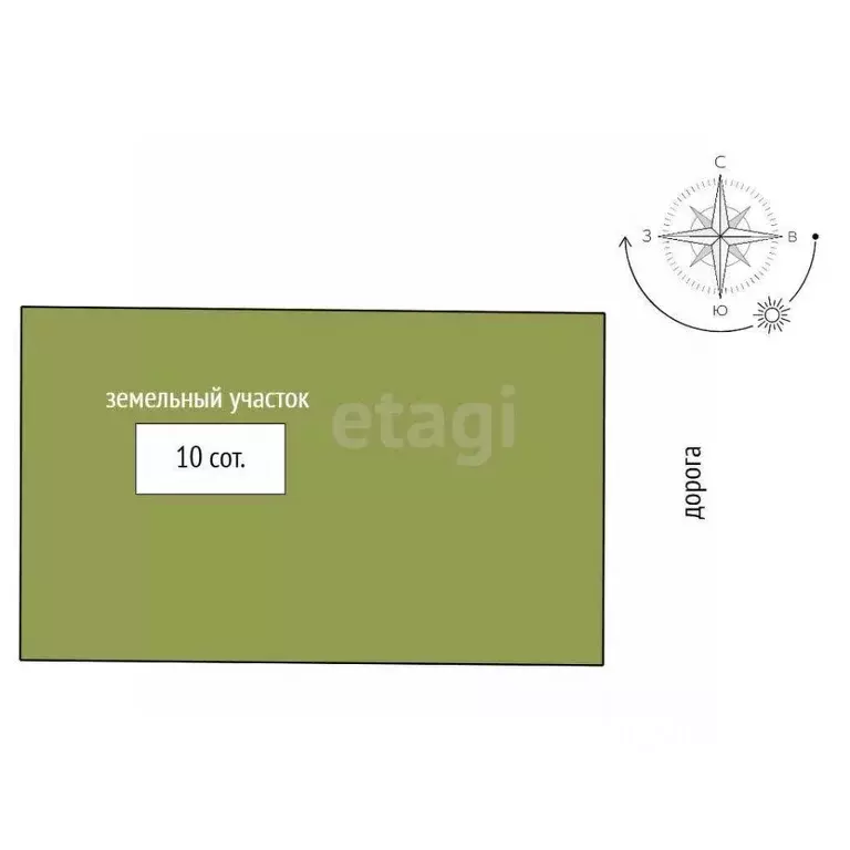 Участок в Владимирская область, Муром с. Борисоглеб, ул. Центральная ... - Фото 2