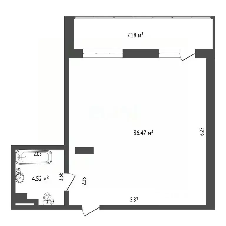 2-к кв. Архангельская область, Архангельск просп. Ломоносова, 85 ... - Фото 1