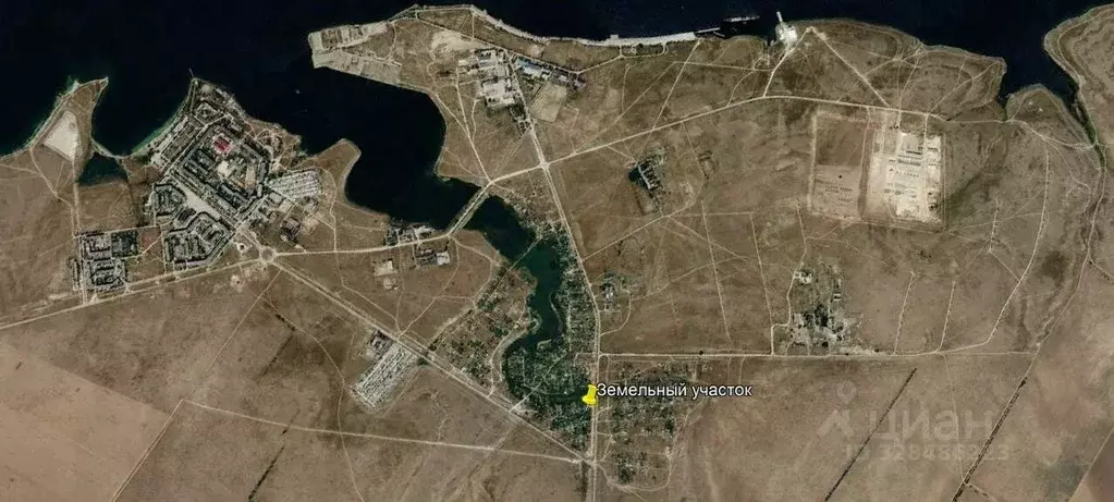 Участок в Крым, Евпатория городской округ, Новоозерное пгт  (5.5 сот.) - Фото 1