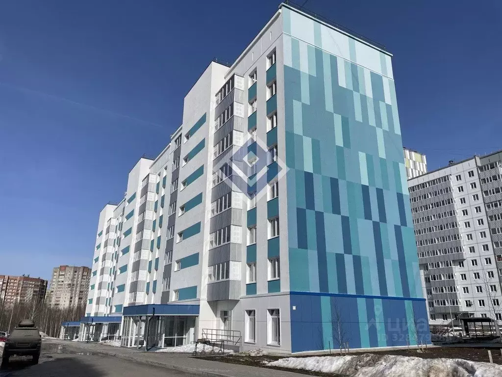 Студия Пермский край, Пермь ул. Гашкова, 56к3 (64.3 м) - Фото 1