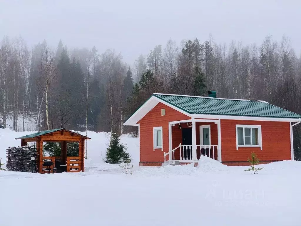 Дом в Карелия, Сортавальский муниципальный округ, пос. Рюттю 24 (40 м) - Фото 0