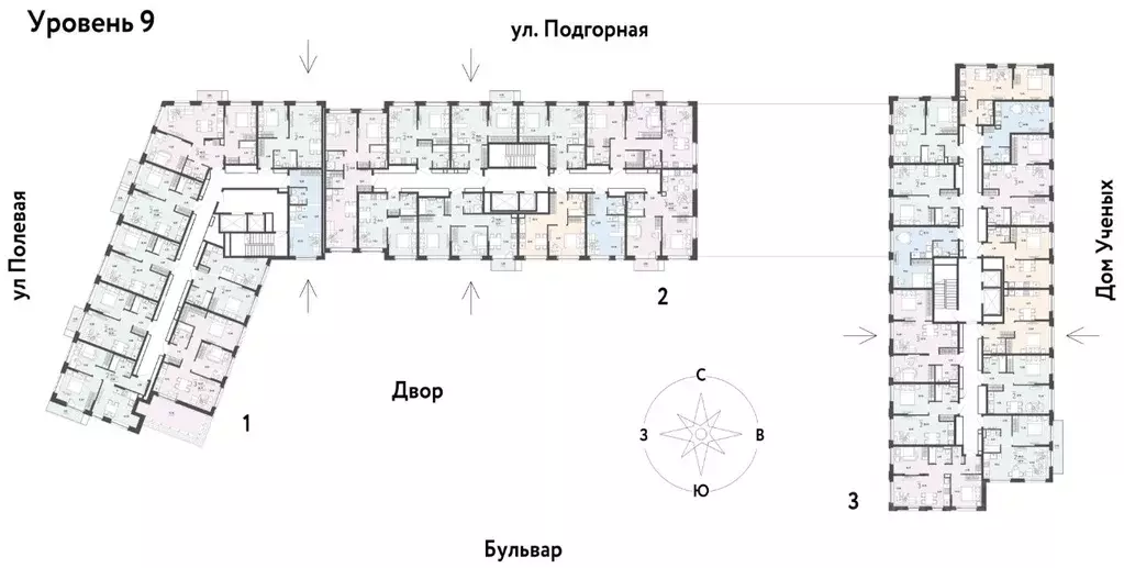 Студия Тюменская область, Тюмень Подгорная ул., 73 (26.48 м) - Фото 1