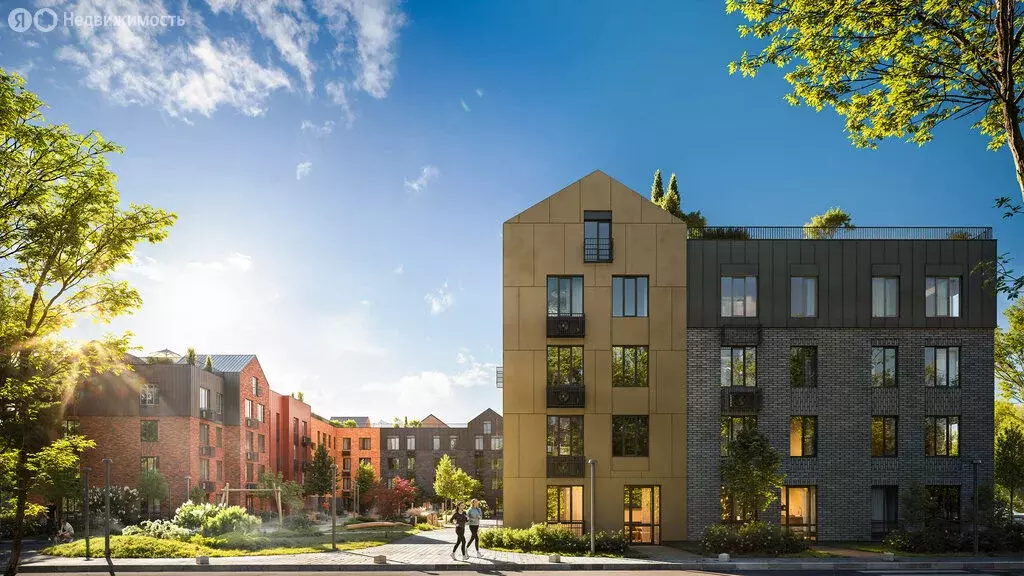 2-комнатная квартира: посёлок Октябрьский, ЖК Форест (69.9 м) - Фото 1