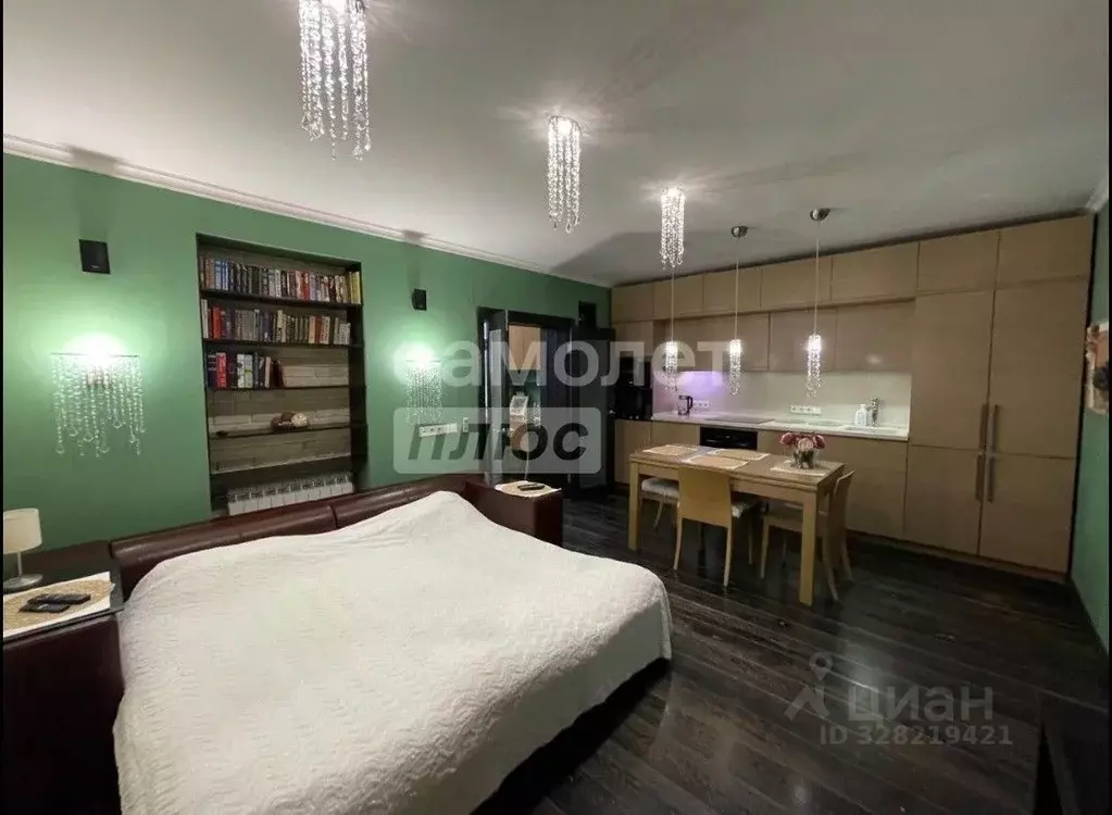 Студия Москва Привольная ул., 56 (38.8 м) - Фото 1