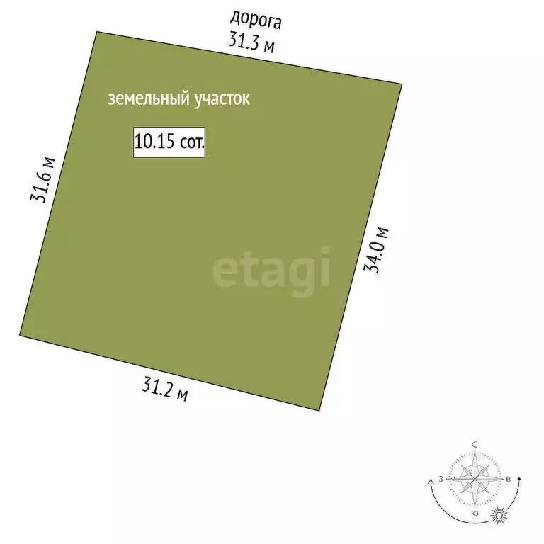 Участок в Кострома, Фабричный район, улица Николая Тараканова (10.2 м) - Фото 1