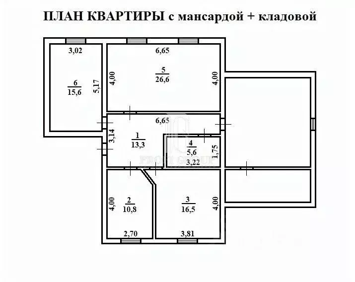 3-к кв. Дагестан, Махачкала ул. Какашуринская (87.7 м) - Фото 2