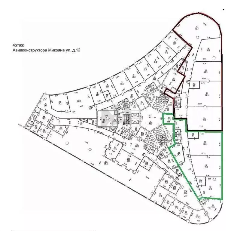 Помещение свободного назначения в Москва ул. Авиаконструктора Микояна, ... - Фото 2