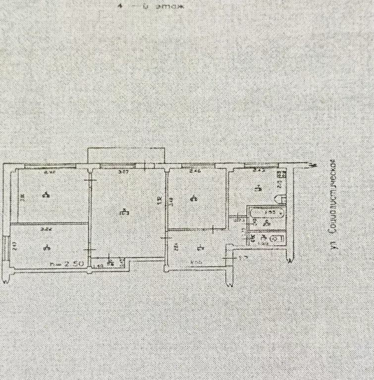 4-к кв. Алтайский край, Бийск Социалистическая ул., 27 (57.9 м) - Фото 1