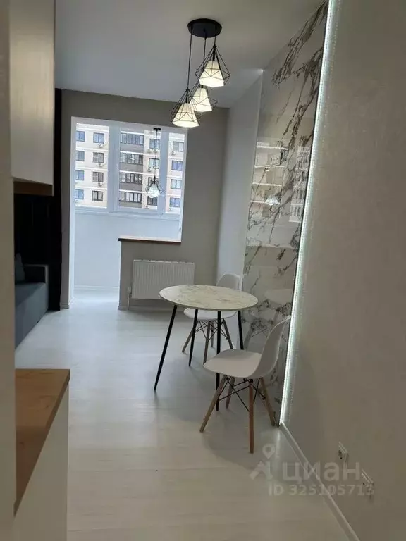 Студия Краснодарский край, Краснодар ул. Евгении Жигуленко, 13к2 (19.5 ... - Фото 2