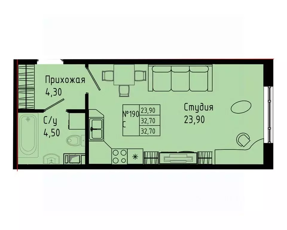 Студия Ленинградская область, Коммунар г. Гатчинский муниципальный ... - Фото 1